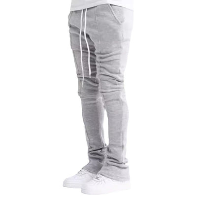 Pantalones de Campana Elásticos para Hombre - Estilo Deportivo y Casual para Todas las Estaciones - Image 6