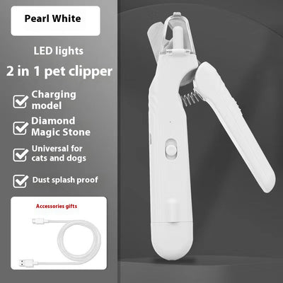 Cortauñas para Mascotas 2 en 1 con Luz LED - Tijeras de Precisión para Perros y Gatos - Image 11