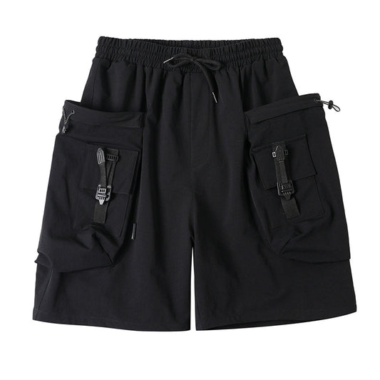 Pantalones Cortos de Trabajo Jiye con Bolsillos Amplios - Comodidad Industrial