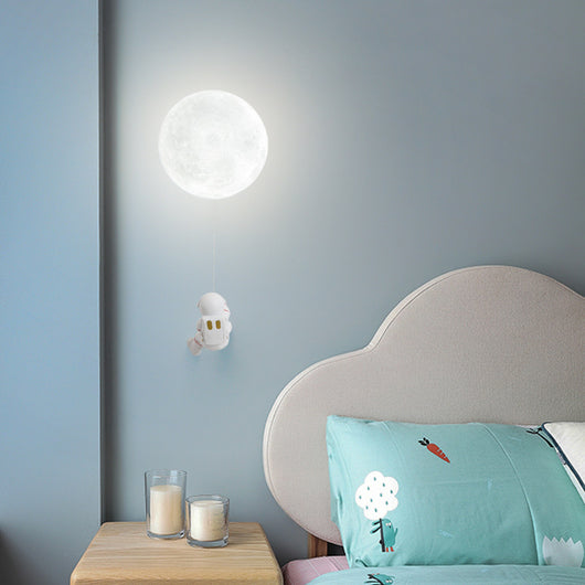 Lámpara de Pared Luna para Habitación Infantil Diseño Minimalista Moderno - Image 3
