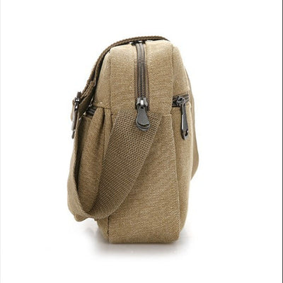 Bolsa Crossbody Masculina Multicompartimento para Viajes y Uso Diario - Image 8
