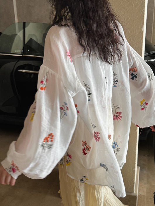 Camisa Resort Francesa con Bordado 3D - Estilo Verano - Image 15