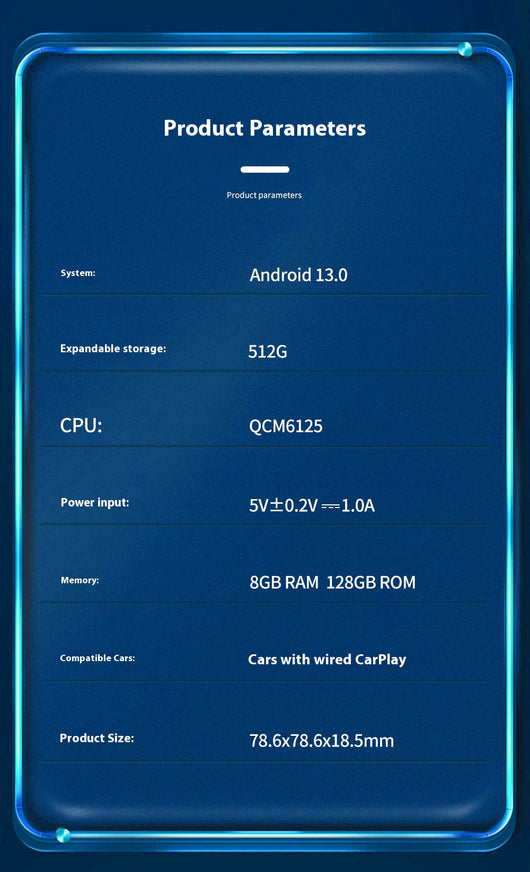 Pantalla Táctil Inalámbrica CarPlay Android 13 con Moxibustión - Image 7