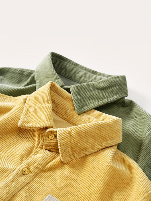 Blusa de Pana para Niña - Estilo Casual Primavera Otoño - Image 3