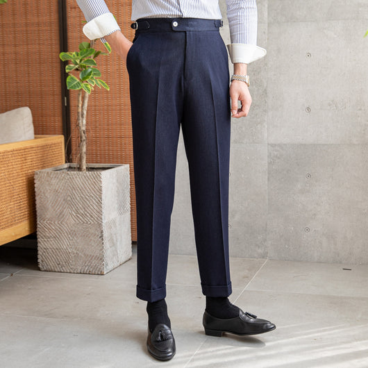 Pantalones Casuales Vintage Gentry Anti Arrugas - Image 9