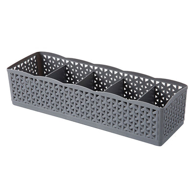 Organizador de Plástico Apilable 5 Compartimentos para Ropa Interior y Calcetines - Image 40