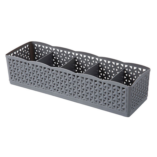 Organizador de Plástico Apilable 5 Compartimentos para Ropa Interior y Calcetines - Image 40