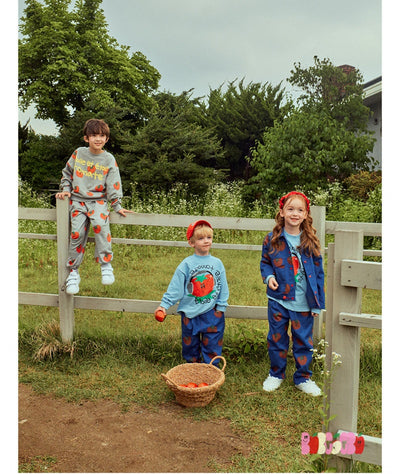 Camiseta Infantil Suelta con Dibujos Animados en Inglés - Image 22