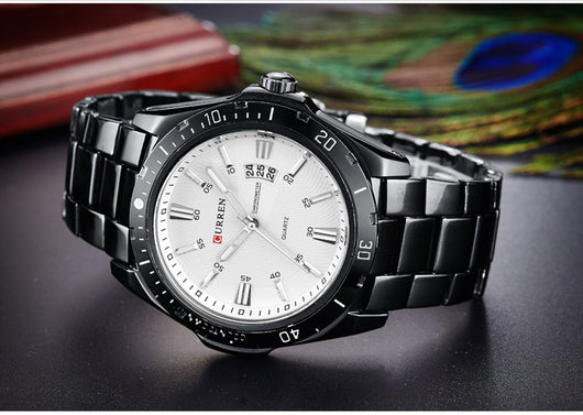 Reloj de Pulsera Hombre Resistente al Agua con Calendario - Image 16