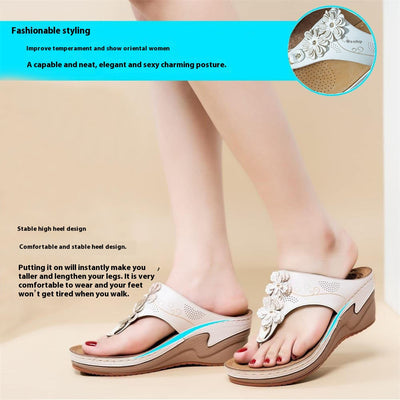 Pantuflas Tipo Chanclas con Plataforma Gruesa y Tacón Alto Antideslizantes - Image 28