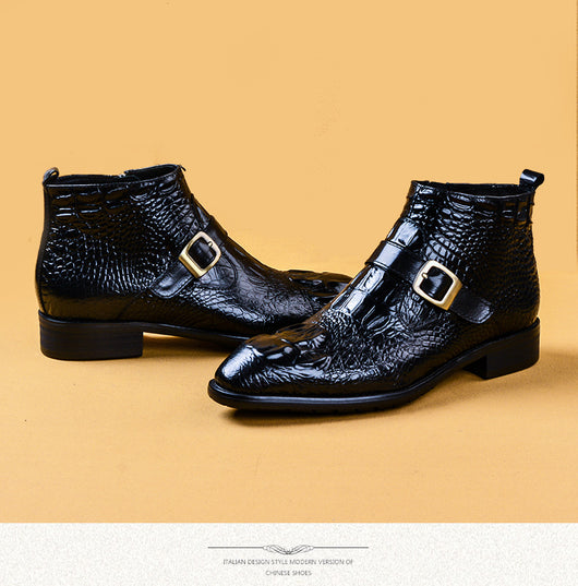 Zapatos Formales de Cuero Premium Estilo Británico para Hombre - Image 16