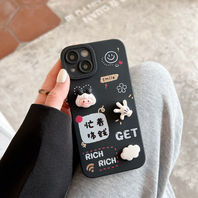 Funda Protectora Año Nuevo con Diseño Animado de Silicona - Image 6