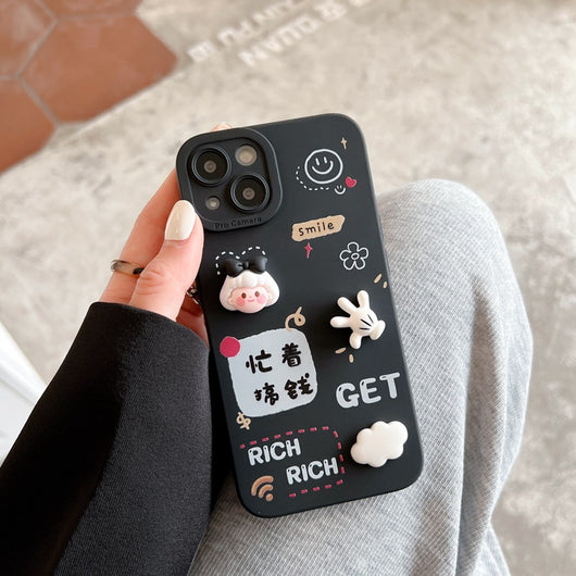 Funda Protectora Año Nuevo con Diseño Animado de Silicona - Image 6