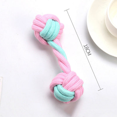 Pelota de Cuerda de Algodón Resistente a Mordidas para Gatos y Perros - Image 12