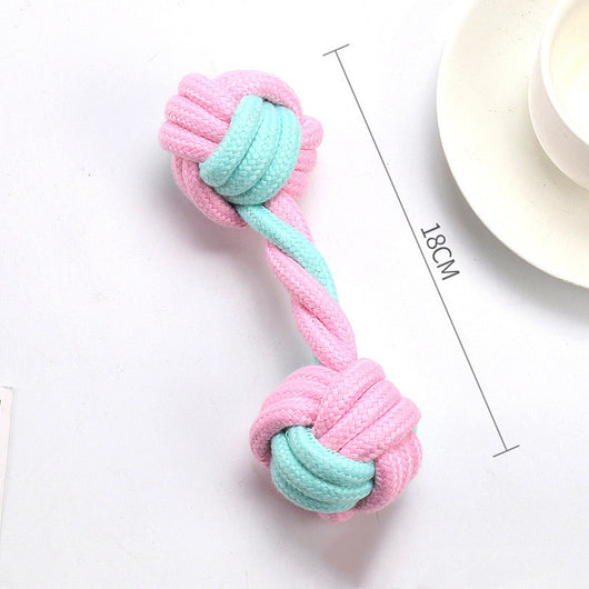 Pelota de Cuerda de Algodón Resistente a Mordidas para Gatos y Perros - Image 12