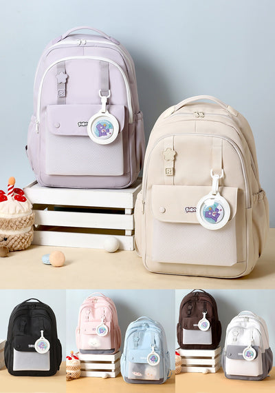 Mochila Casual Ligera para Estudiantes de Preparatoria y Universidad - Image 31