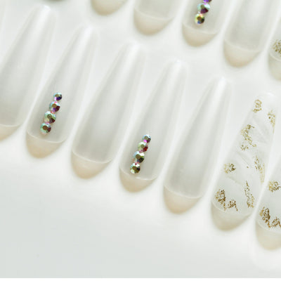 Uñas Postizas Ballet Largas con Adhesivos 30 Piezas y Aplicador Incluido - Image 7