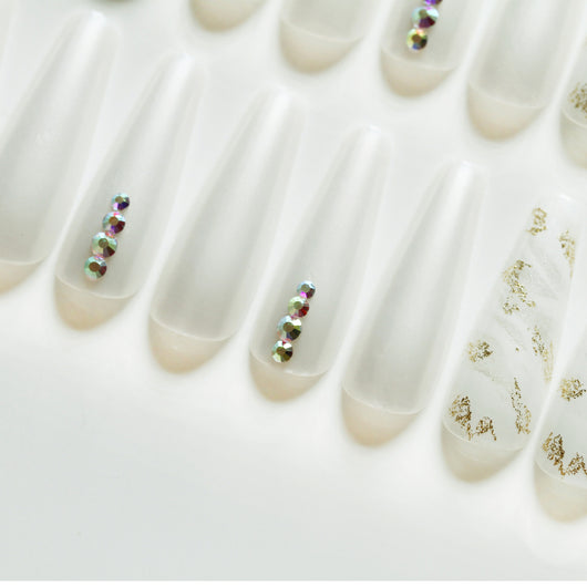 Uñas Postizas Ballet Largas con Adhesivos 30 Piezas y Aplicador Incluido - Image 7