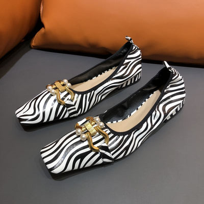 Zapatos Planos Mujer Punta Cuadrada Amoi - Image 7