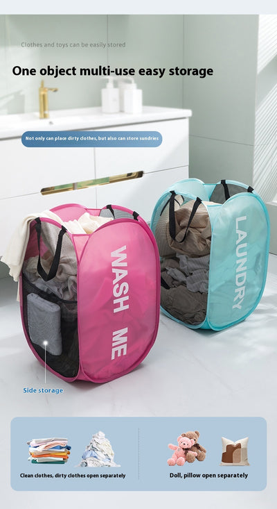 Canasta Plegable Impresa para Ropa Sucia - Image 10