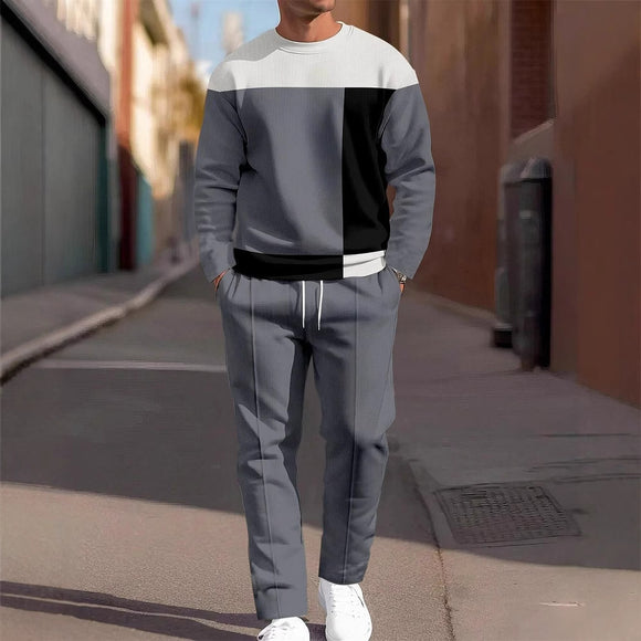 Conjunto Esportivo Casual Masculino: Moletom e Calça