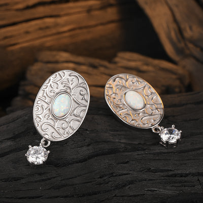 Aretes Vintage Circón Grandes Exagerados - Image 8