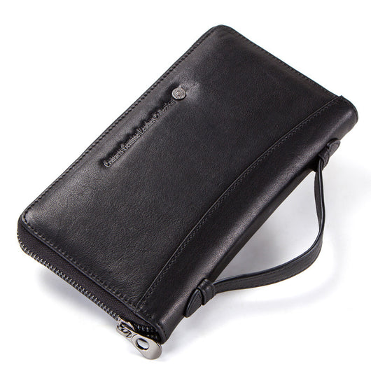Billetera Multifuncional de Cuero Genuino para Hombre con Compartimentos Premium - Image 4
