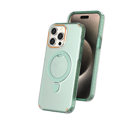 Funda Magnética Transparente con Soporte y Carga Inalámbrica Compatible con MagSafe - Image 9