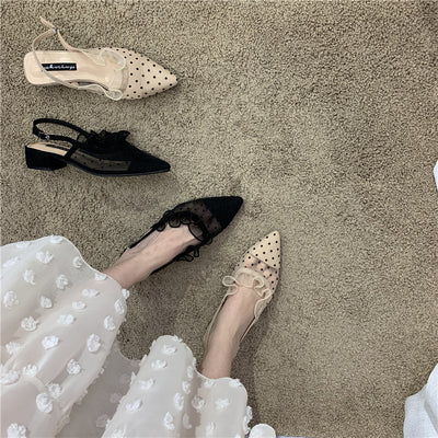 Zapatos Elegantes con Punta Fina y Hebilla para Mujer - Image 4