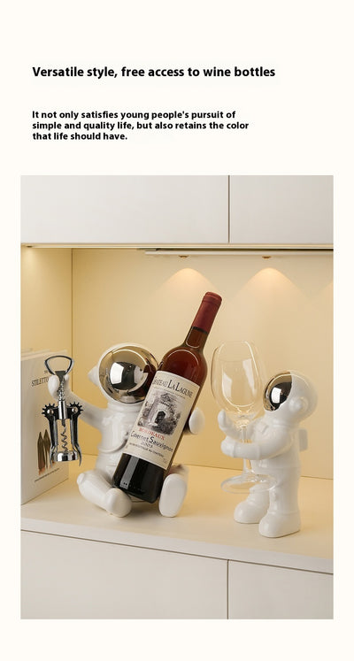 Mueble Astronauta para Vinos - Gabinete TV Decorativo Multifuncional - Image 19