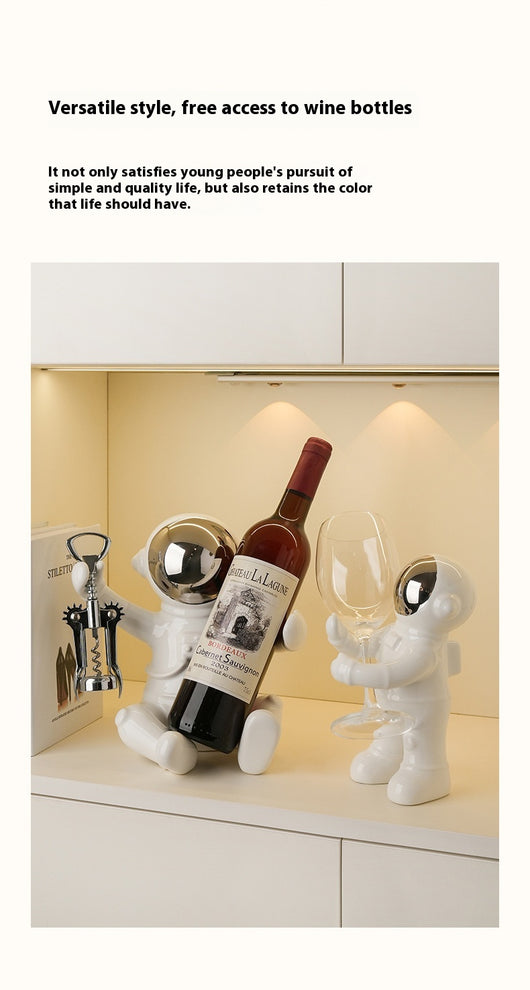 Mueble Astronauta para Vinos - Gabinete TV Decorativo Multifuncional - Image 19