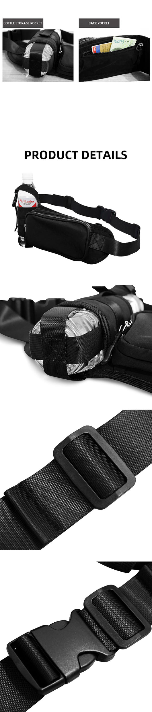 Riñonera Deportiva Impermeable de Gran Capacidad - Image 12