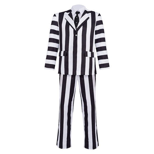 Disfraz Beetlejuice Michael Keaton - Traje Cosplay Completo - Image 4