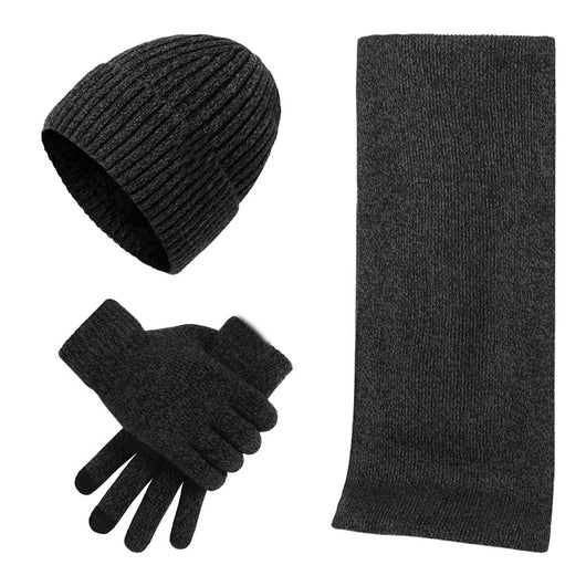 Conjunto Invernal de 3 Piezas: Gorro, Bufanda y Guantes de Lana Gruesa Multicolor - Image 12