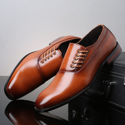 Zapatos Hombre Talla Grande Puntera Cuadrada Estilo Japonés - Image 4