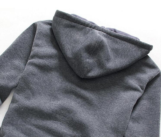 Sudadera con Capucha y Bolsillos de Cierre Combinado - Image 10