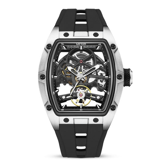 Reloj Mecánico para Hombre con Diseño Esqueletizado - Image 6