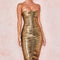 Vestido Corto Estilo Vaquero con Escote en V y Cintura Ajustada