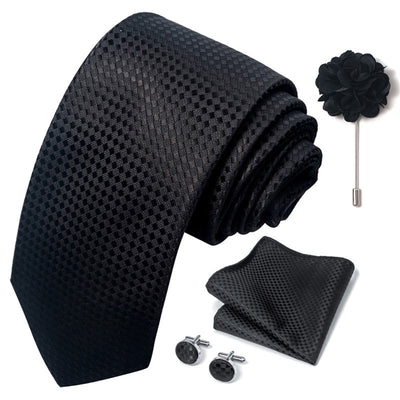 Combo Corbata, Traje y Pañuelo de Bolsillo para Hombre - Juego 8 - Image 135
