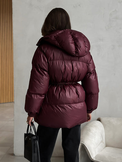 Chaqueta Térmica Acolchada con Capucha y Cierre - Image 28