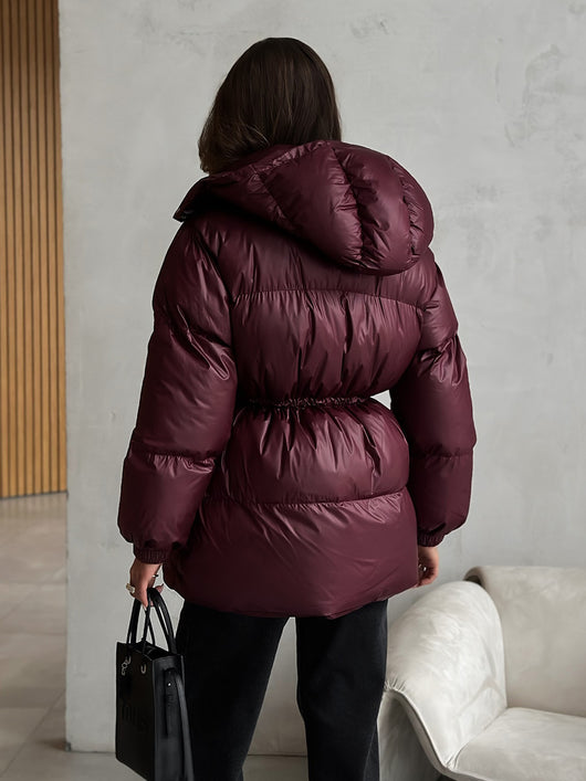Chaqueta Térmica Acolchada con Capucha y Cierre - Image 28