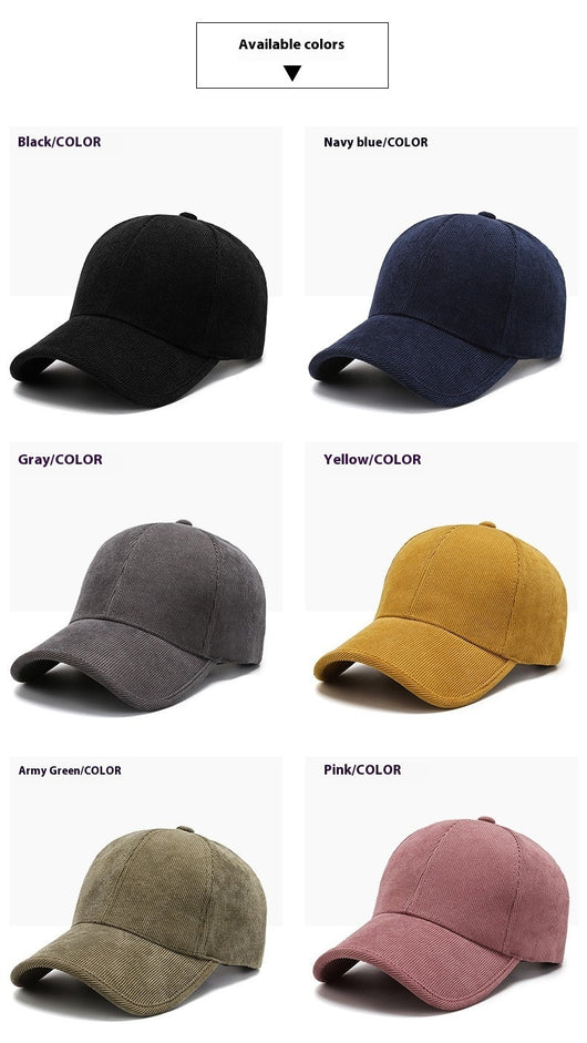 Gorra de Béisbol Pana Cuatro Estaciones - Versátil y Combinable - Image 13