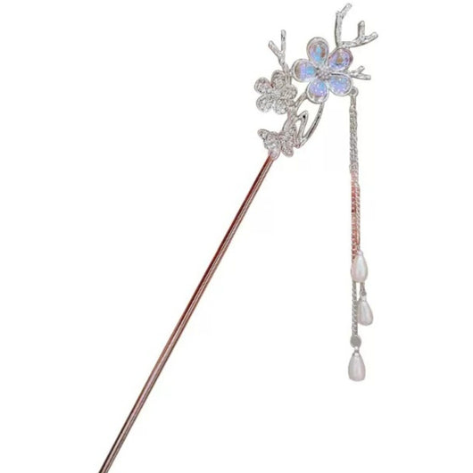 Pasador Moonstone de Piedra Lunar para Recogidos Elegantes - Image 9