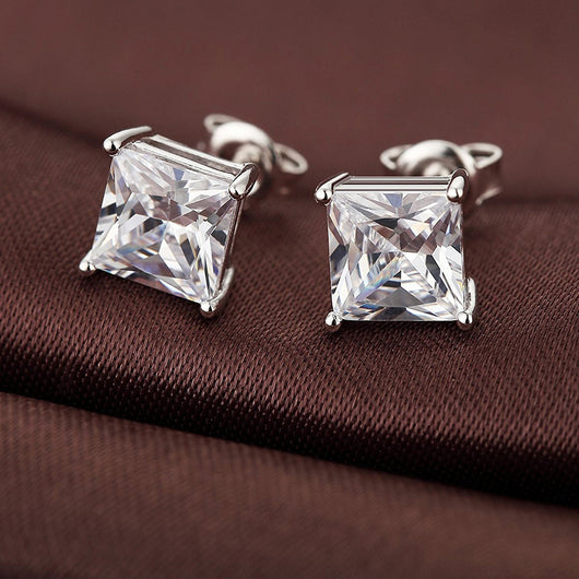 Aretes de Circón Blanco Importados de Austria 6mm - Image 4