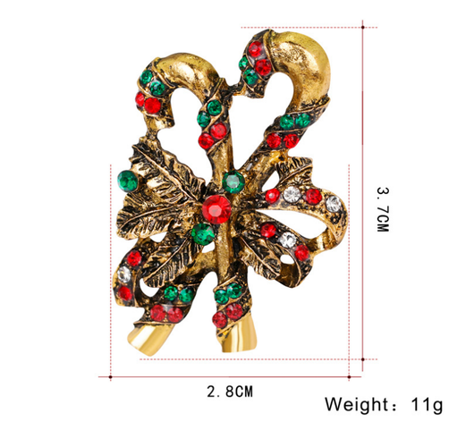 Broche Navideño Retro con Personalidad Creativa - Image 6