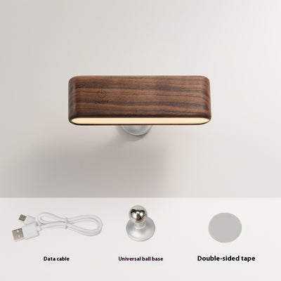 Lámpara de Pared LED Moderna en Madera Maciza sin Instalación - Image 7