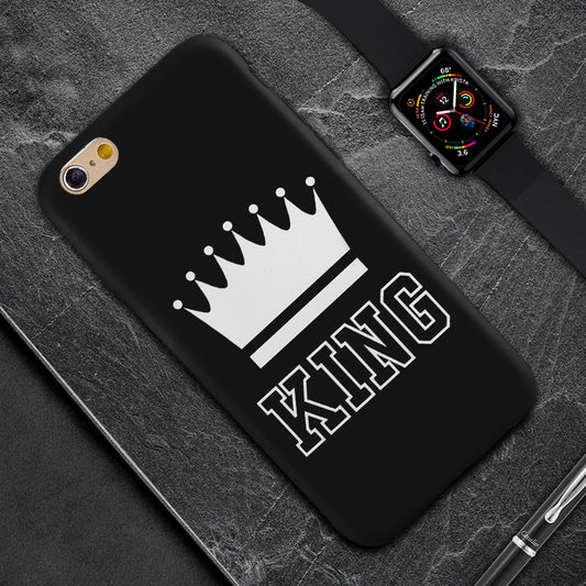 Funda para Teléfono Personalizada con Corona Real Pintada
