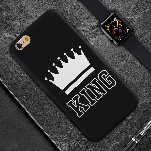 Funda para Teléfono Personalizada con Corona Real Pintada