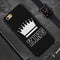Funda para Teléfono Personalizada con Corona Real Pintada