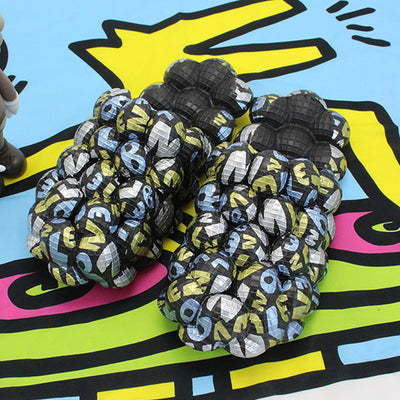 Pantuflas de Cáscara de Cacahuete con Suela Gruesa y Acolchada